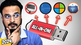 The ULTIMATE AllInOne USB you MUST HAVE in 2024  Multi Boot USB [upl. by Nyrmak439]