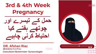 Week 3 4 of Pregnancy Symptoms and Development Stages in Detail  Dr Afshan Gynecologist [upl. by Shewchuk889]