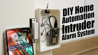 DIY Home Automation Intruder Alarm System  Home Assistant  Raspberry Pi  ESP8266 [upl. by Cally211]