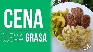 CENA para Bajar de Peso RÁPIDO  Cena Dieta Cetógenica [upl. by Onil]