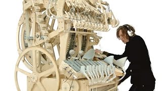 Wintergatan  Marble Machine music instrument using 2000 marbles [upl. by Acimak782]