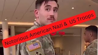 American Nazi l Notorious arrested at Auschwitz is accused of abusing US troops lBBCHindi [upl. by Annil]