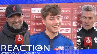 REACTION  LIVERPOOL vs CARDIFF CITY [upl. by Onavlis]