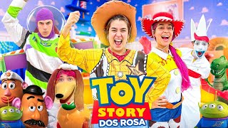 VIRAMOS A TURMA DO TOY STORY POR 24 HORAS [upl. by Leahci]