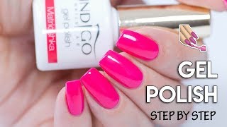 💅🏻 HOW to Apply Gel Polish on Natural Nails  Tips and Tricks [upl. by Yelhs]