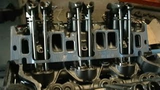 How to install Chev 2 8 Intake Manifold Gasket [upl. by Occir]