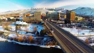 Downtown Missoula from the Air 4K [upl. by Tebor935]