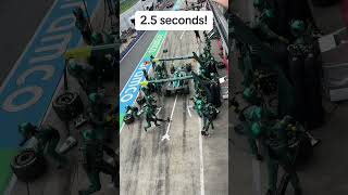 Formula 1 vs Formula 2 pitstop f1 motorsport formula1 astonmartin [upl. by Chari]