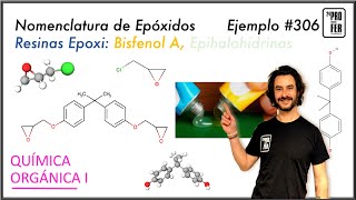 Nomenclatura de epóxidos Resinas epoxi Ejemplo 306 [upl. by Eecal]