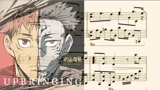 Upbringing  Jujutsu Kaisen OST Piano [upl. by Audry523]