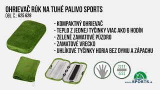 Ohrievač rúk na tuhé palivo SPORTS obj č 625 628 [upl. by Rednaskela]