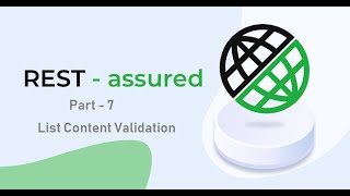 7 RestAssured  Part 7  Validating the list content in Response [upl. by Abby]