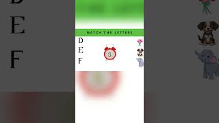 Match the letters with Pictures  lkg Class English Worksheets shorts shortsvideo shortsfeed fun [upl. by Enajiram172]