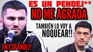 ¡EXCLUSIVA Artur Beterbiev LE DICE SUS VERDADES a Dimitry Bivol CARA A CARA en ENTREVISTA ENVIVO [upl. by Attesoj]