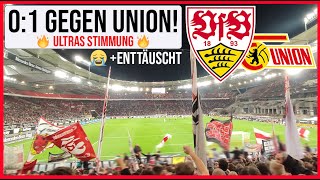 Cannstatter Kurve Stimmung  VfB Stuttgart 01 Union Berlin  Topchance  Auspfeifen nach Abpfiff [upl. by Sedgewake]