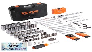 VEVOR Mechanics Tool Set and Socket Set 14quot and 38quot Drive Deep Review [upl. by Senilec]