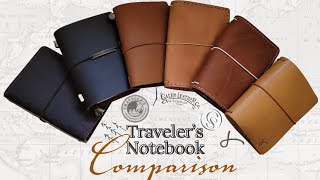 Travelers Notebook Side by Side Comparison  Grande Finale [upl. by Novi840]