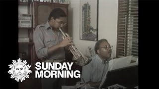 From 1983 The Marsalis jazz family [upl. by Ahsimaj]