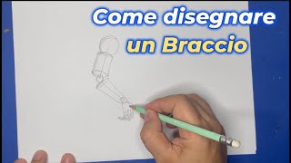 Come disegnare un braccio tutorial per disegnare la struttura del braccio [upl. by Annaiek829]