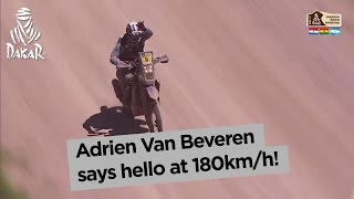 Stage 2  Top moment Van Beveren at 180kmh  Dakar 2017 [upl. by Bennion]