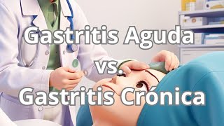 Gastritis Aguda vs Crónica Diferencias y Tratamiento [upl. by Ryle]