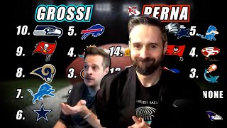 Grossi amp Perna Compare Their Week 17 Power Rankings Mild Chaos [upl. by Zul492]