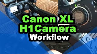 Canon Canon XL H1 Camera  Workflow [upl. by Ilera]