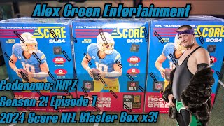 Codename RIPZ Episode 1 2024 Score NFL Blaster Box x3 [upl. by Htiekal852]