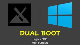 Dual Boot MX Linux 19 amp Windows 10  Legacy BIOS [upl. by Ayanat]