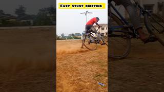 Easy stunts drifting Wheelie  Rolling stopplecyclestunt shortsfeed shorts short mtb yt [upl. by Dierdre776]