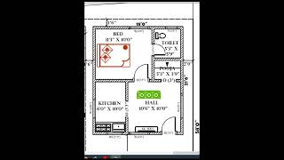 18x22 house plan I 18 by 22 home plan I small house design shorts homedesign architechture [upl. by Eelta]