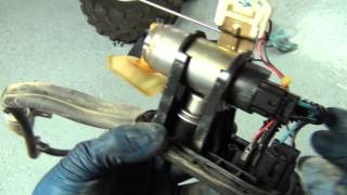 How to Diagnose and Replace the Fuel Pump in a Can Am Quad [upl. by Arevle921]