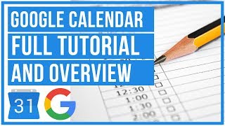 Google Calendar Full Tutorial From Start To Finish  How To Use Google Calendar [upl. by Mairym610]