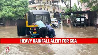 HEAVY RAINFALL ALERT FOR GOA [upl. by Copp]