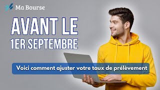 Ajustez votre taux de prélèvement avant le 1er septembre  Voici comment faire [upl. by Lorolla713]