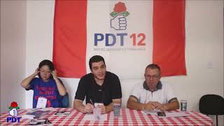 Trabalhismo Palestra Partido Democrático Trabalhista PDT de Diadema SP 2019  David Vega [upl. by Pastelki]