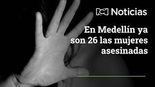 Nuevo caso de feminicidio una mujer fue asesinada por su pareja en Medellín [upl. by Ezirtaeb598]