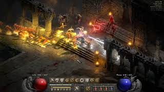 Diablo 2  Hammerdin farming Travincal HR [upl. by Youngran]