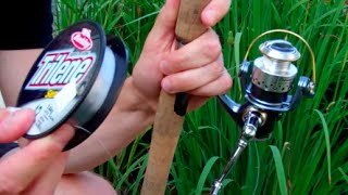 How To Put Line On A Spinning Reel [upl. by Eseuqram771]