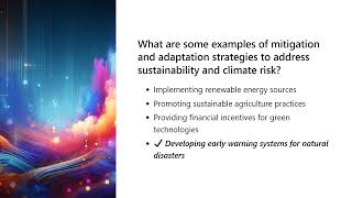 GARP SCR Sustainability and Climate Risk Exam [upl. by Snowber]