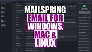 Mailspring Is An Email Client For Windows Mac And Linux [upl. by Kcinom787]