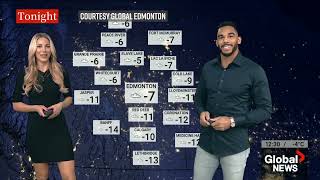 Snowman Shocker Evander Kane Plays Local Weatherman Ahead Of Heritage Classic [upl. by Eelyr]