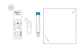 Panbio COVID19 Antigen ラピッド テスト（一般用）使用方法動画 [upl. by Drucie]