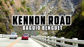 4K The Historic KENNON ROAD TO BAGUIO CITY Driving Tour Plus Lions Head Statue Tour [upl. by Dirrej]