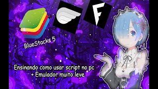 Ensinando como usar script no pc  emulador leve Melhor forma de usar script 2024 [upl. by Bryner]