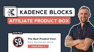 How to Create an Affiliate Product Box With Kadence Blocks FREE [upl. by Nurav]