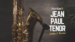 Jean Paul Tenor Saxophone TS400 Review [upl. by Nahsyar62]