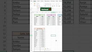 Combine your data like Pro in Excel🤫 exceltips excel shorts vstack [upl. by Thurber]