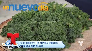 Recetas de cocina Cómo hacer Tacos con Flor de Jamaica  Un Nuevo Día  Telemundo [upl. by Nivert]