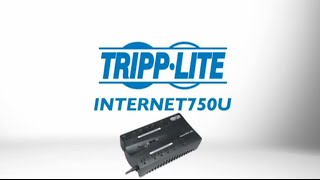 Tripp Lite INTERNET750U UPS System [upl. by Murphy95]